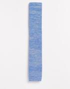Selected Homme Knitted Tie - Blue