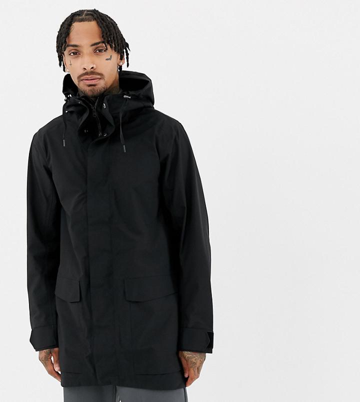 Didriksons Trond Parka In Black - Black