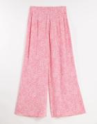 Nobody's Child Wide Leg Pants In Pink Ditsy Floral