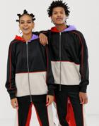 Collusion X Motocross Unisex Color Block Hoodie - Multi