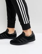 Adidas Originals Gazelle Sneakers In Black Cq2809 - Black