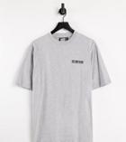 Reclaimed Vintage Inspired Unisex Logo T-shirt In Gray-grey