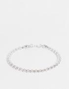 Bolongaro Trevor Box Chain Bracelet In Silver