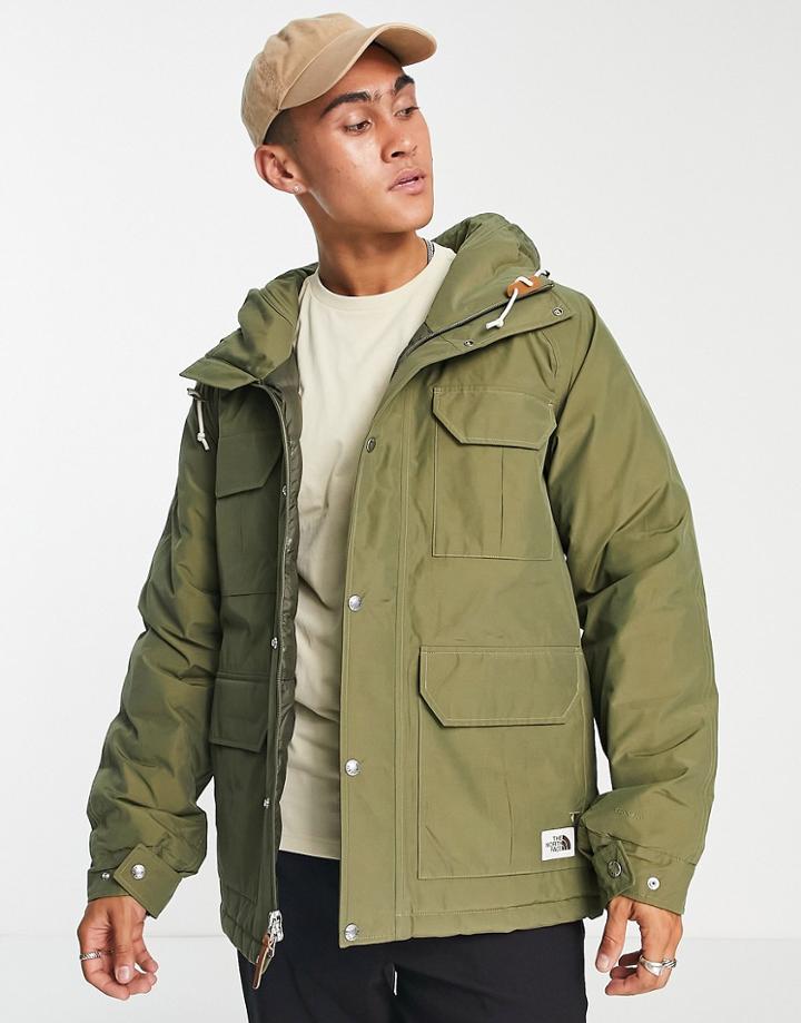 The North Face Thermoball Mountain Dryvent Jacket In Khaki-green