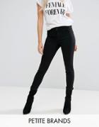 Vero Moda Petite Clean Skinny Jeans - Black
