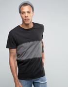 Quiksilver Dip Dye T-shirt - Black