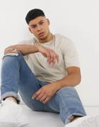 Jack & Jones Originals Oversize T-shirt In Beige-neutral