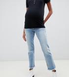 Dl1961 Mara Maternity Boyfriend Jean - Blue