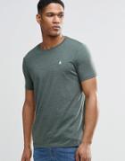Asos Logo T-shirt With Crew Neck In Green - Racing Green