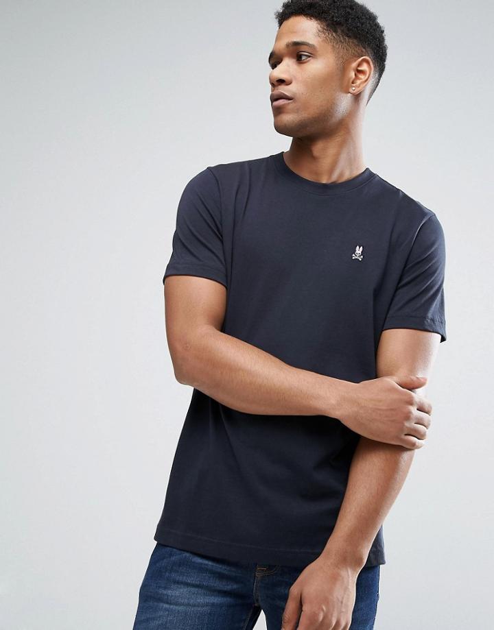 Psycho Bunny Crew Neck T-shirt - Navy