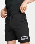 Gym 365 Box Logo Short In Black