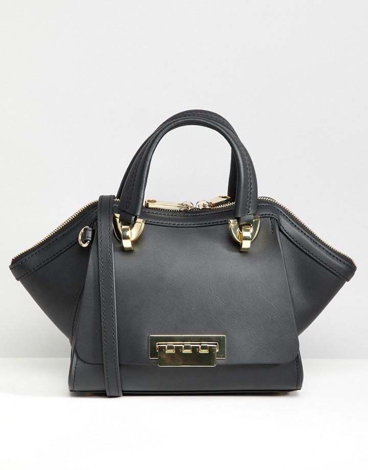 Zac Zac Posen Eartha Iconic Mini Double Handle Tote Bag - Black