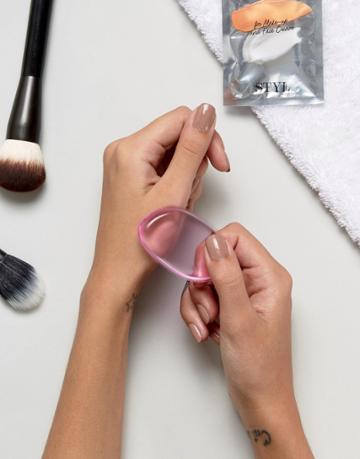 Stylondon Sili Sponge - Pink - Clear