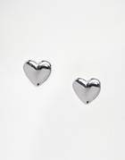 Ted Baker Harly Tiny Heart Stud Earrings - Silver
