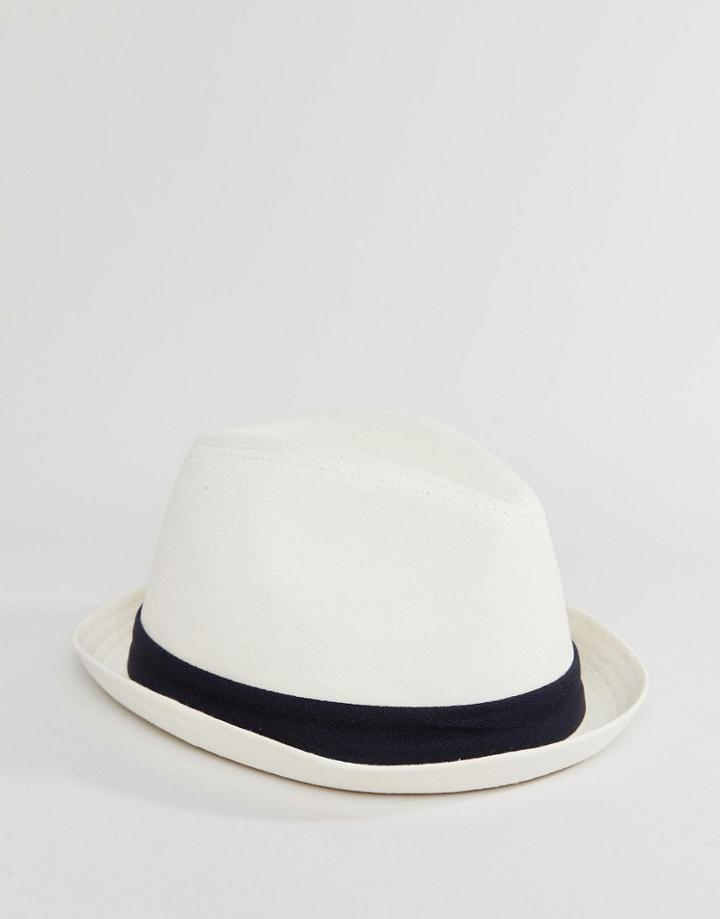 Jack & Jones Trilby Hat - Beige
