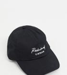 Reclaimed Vintage Inspired Unisex Logo Embroidery Cap In Black