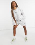 Nike Move To Zero Shorts In Light Gray-grey