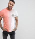 Brooklyn Supply Co Ombre T-shirt - Orange