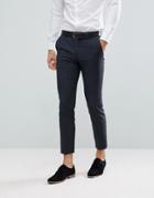 Jack & Jones Premium Slim Suit Pants In Texture - Gray