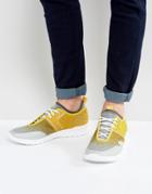 Boss Green By Hugo Boss Running Sneakers Yellow - Yellow