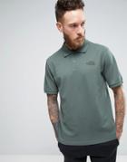 The North Face Pique Polo In Green - Green