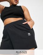 Adidas Originals Plus Essentials Shorts In Black