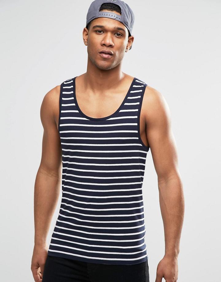 Asos Muscle Striped Tank