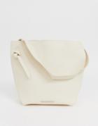 French Connection Faux Mottled Leather Shoulder Handbag