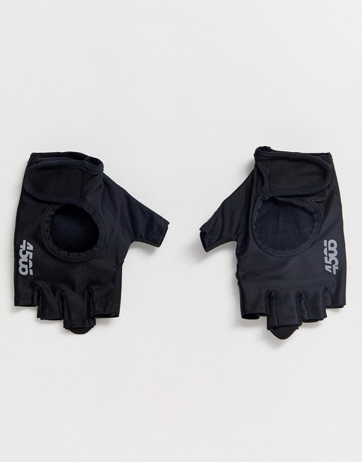 Asos 4505 Padded Fingerless Gym Gloves With Adjustable Strap