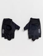 Asos 4505 Padded Fingerless Gym Gloves With Adjustable Strap
