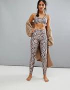Onzie Snake Print Leggings - Multi