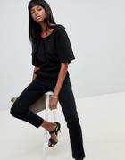 G-star Drapey Jumpsuit - Black