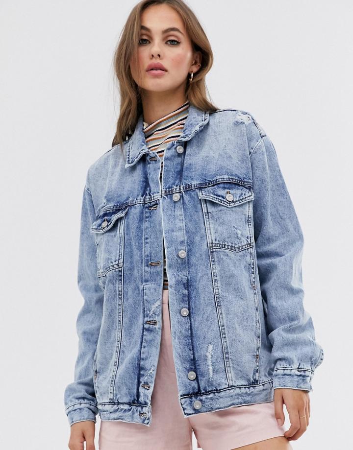 We The Free By Free People Ramona Boyfriend Denim Jacket