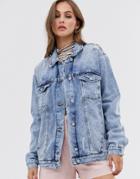 We The Free By Free People Ramona Boyfriend Denim Jacket