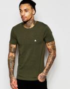 Asos Muscle Logo T-shirt With Crew Neck