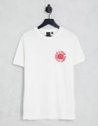 Deus Ex Machina Surf Crew Biarritz T-shirt In White