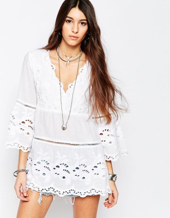 Raga Antique Beauty Tunic - White