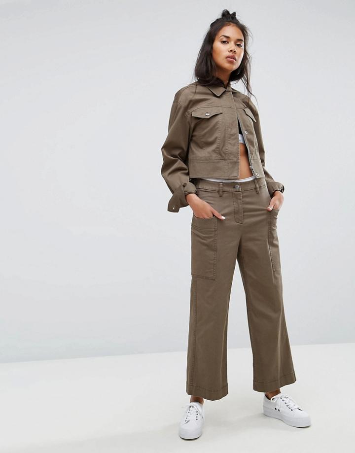Calvin Klein Jeans Wide Leg Culotte