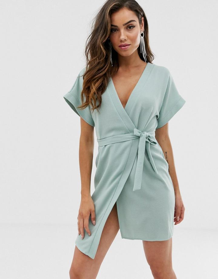 Asos Design Curve Pleated Midi Dress With Lace Inserts-red