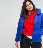 Simply Be Padded Jacket - Blue