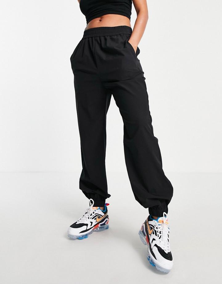 Urban Revivo Sporty Sweatpants In Black