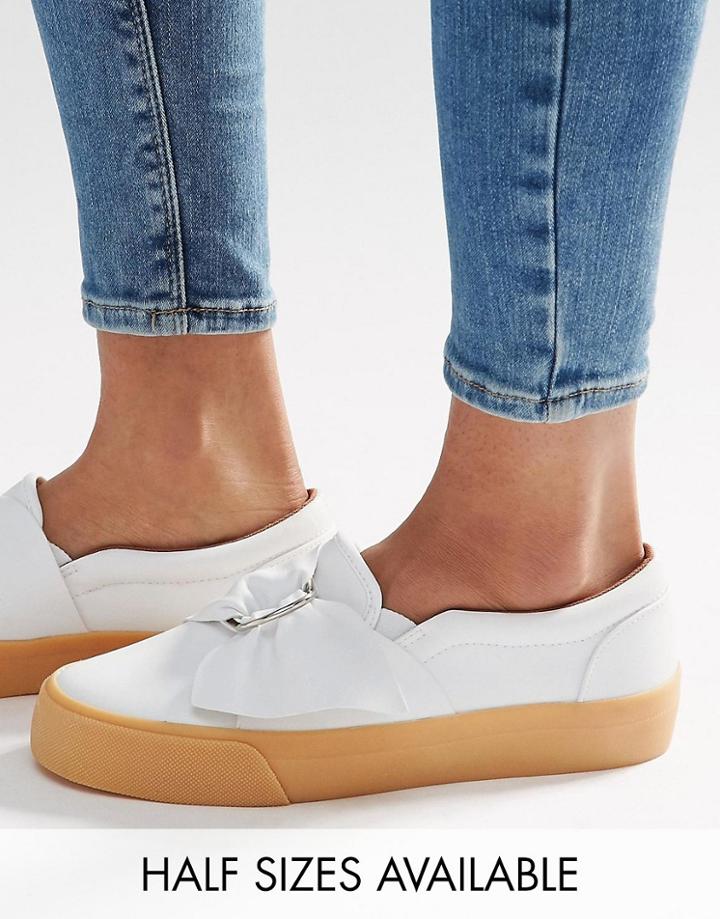 Asos Digger D-ring Sneakers - White