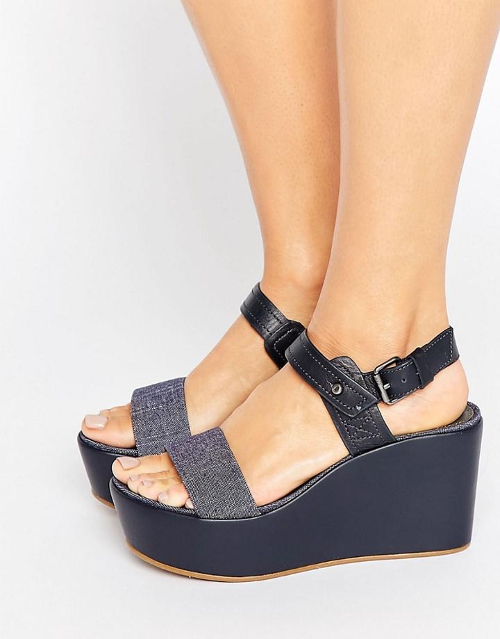 G-star Remi Plateau Wedge Sandals - Navy