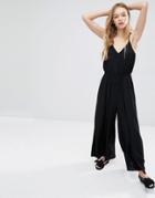 Weekday Cami Jumpsuit - Black