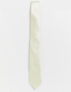 Gianni Feraud Plain Satin Tie-white