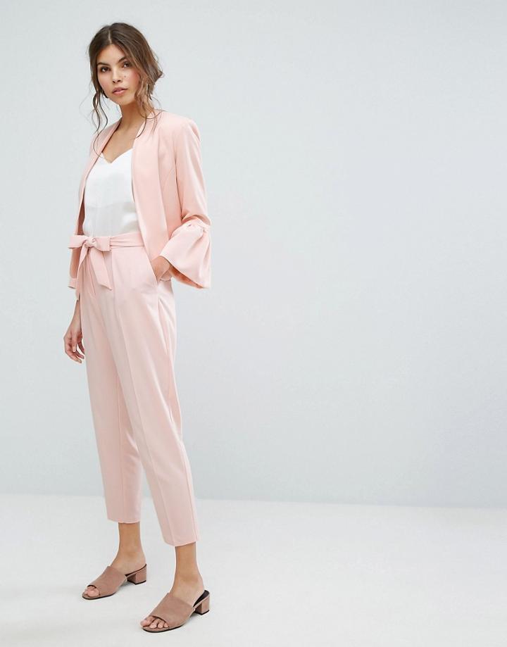 Oasis Paperbag Pant - Pink