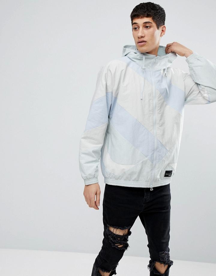 Adidas Originals Eqt 18 Oversized Hoodie In Blue Cw4922 - Blue