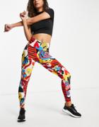 Adidas Training X Egle Zvirblyte Leggings In Print-multi