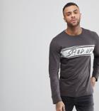 Brooklyn Supply Co Skater Stand Up Long Sleeve T-shirt - Red