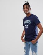 New Era Nba Charlotte Hornets T-shirt In Blue - Blue
